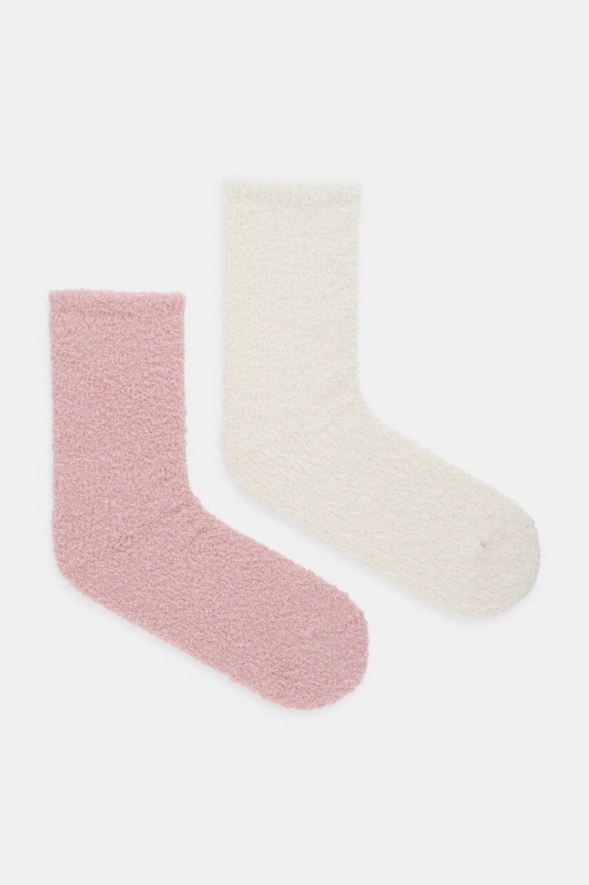 Ponožky Calvin Klein Jeans 2-pak ružová farba, 701238246