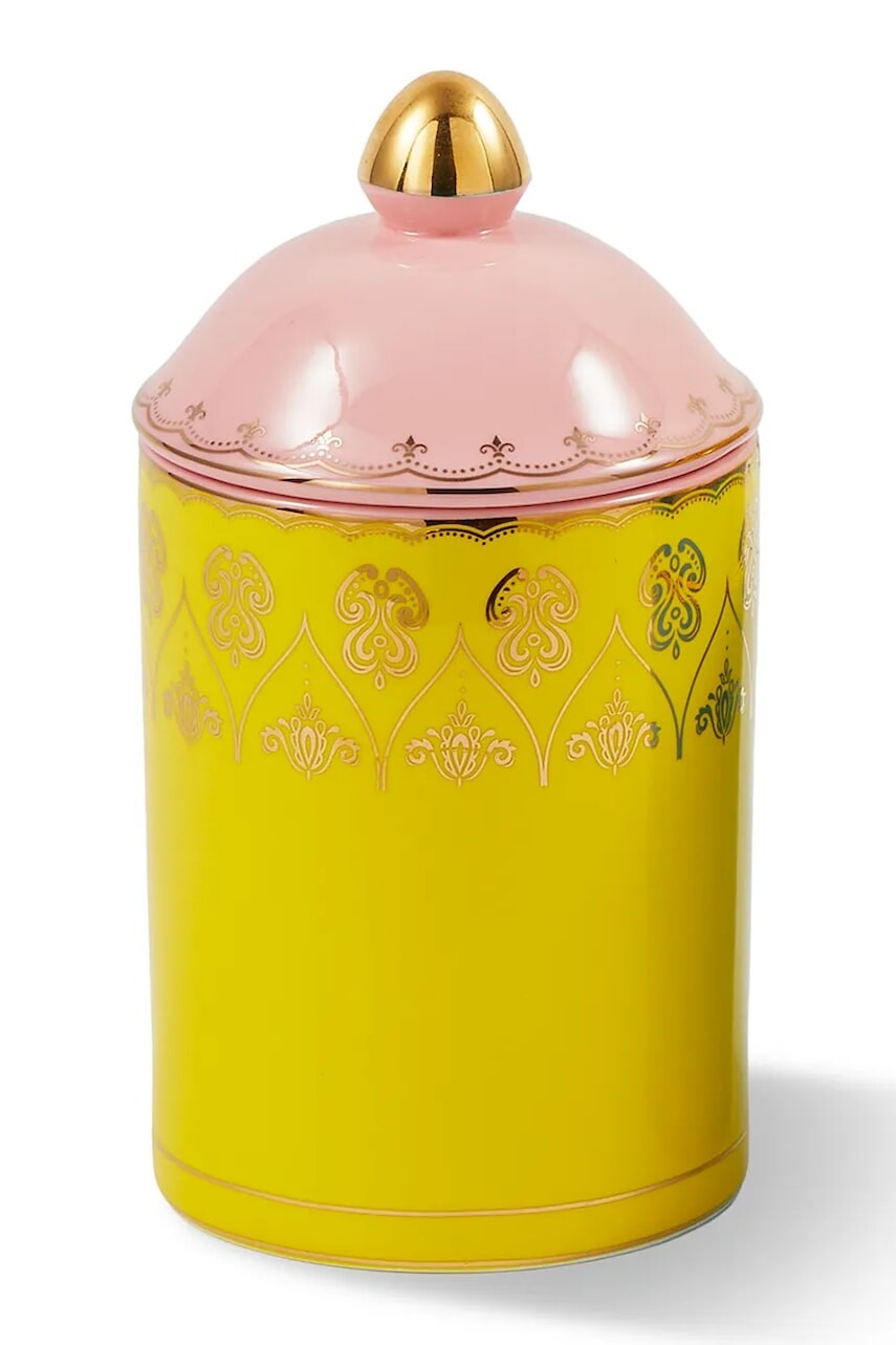 Nádoba s vekom Pols Potten M žltá farba