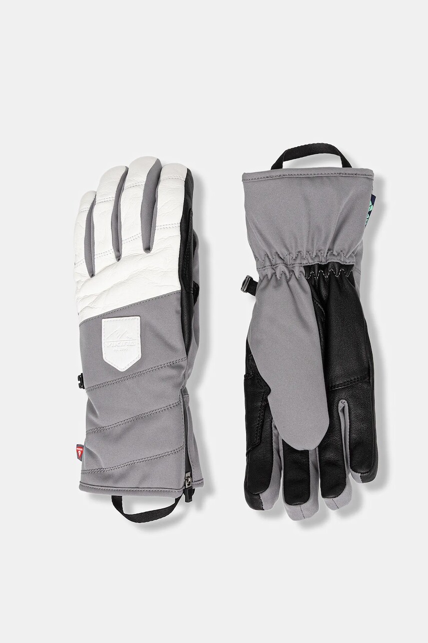 Lyžiarske rukavice Viking Norvika Ski šedá farba, 113/26/7665