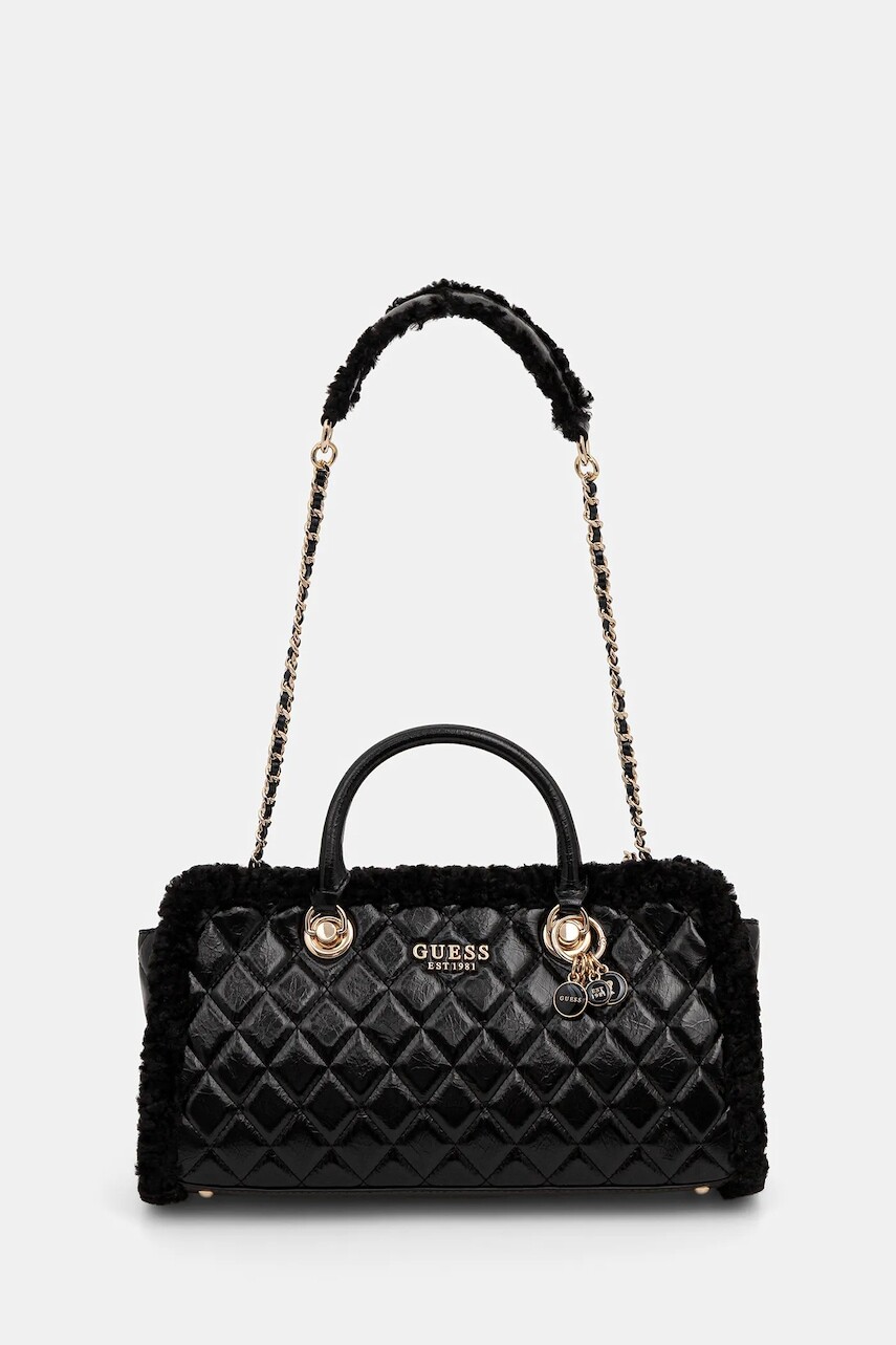Kabelka Guess CRISTI čierna farba, HWTG81 39090