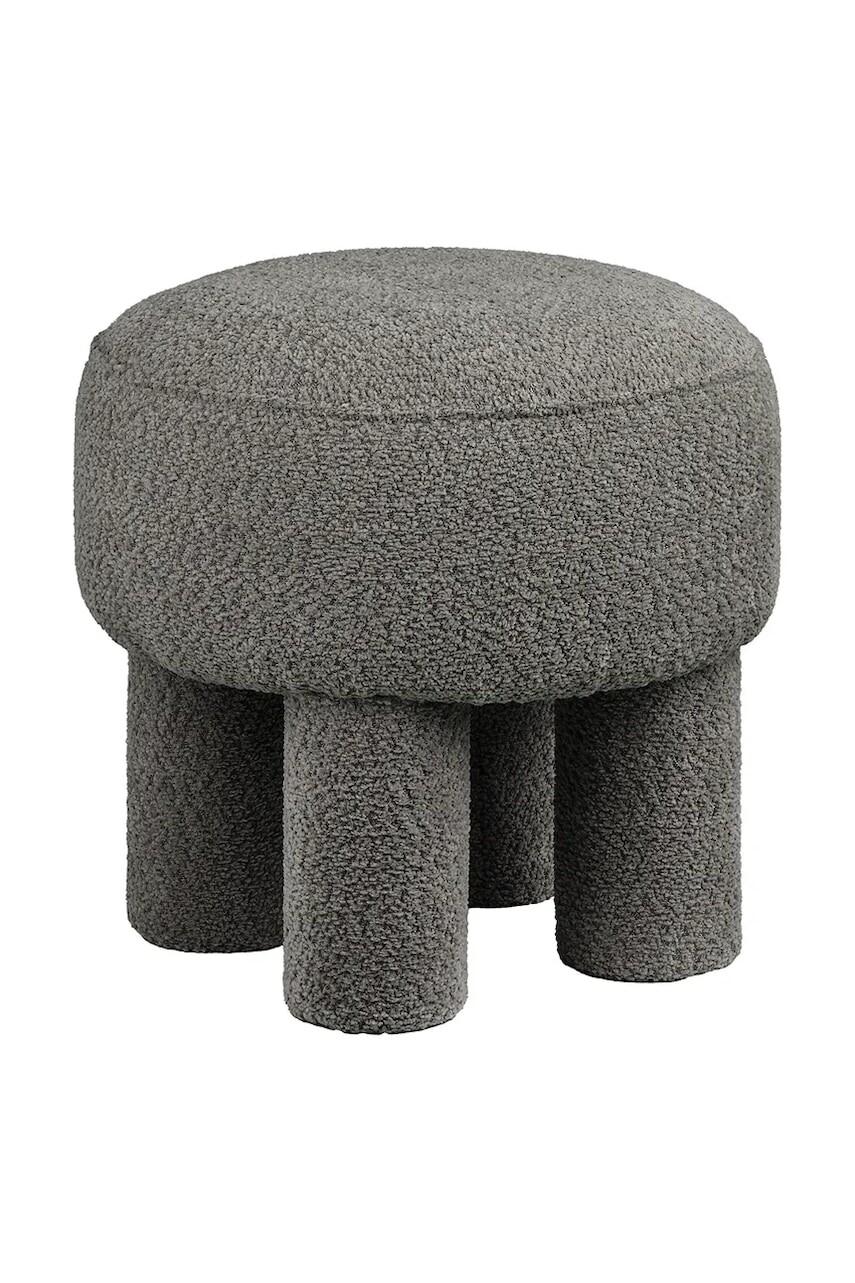 Taburetka House Nordic Canberra 43 x 43 cm šedá farba