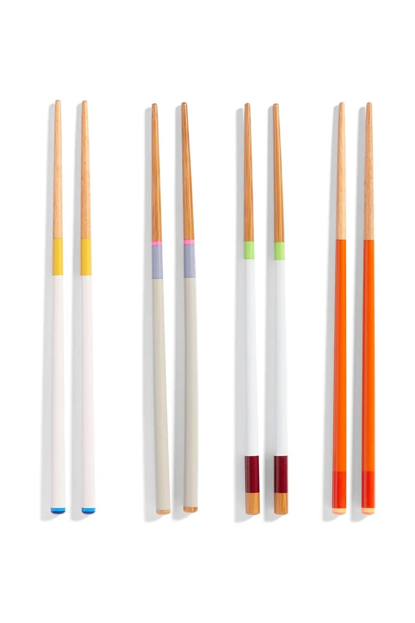 Sada paličiek pre 4 osoby HAY ColourSticks 22,5 cm 8-pak viac farieb