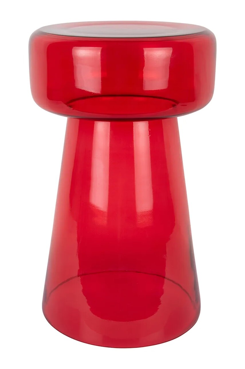 Stolík Leitmotiv Corcho 30 x 50 cm červená farba