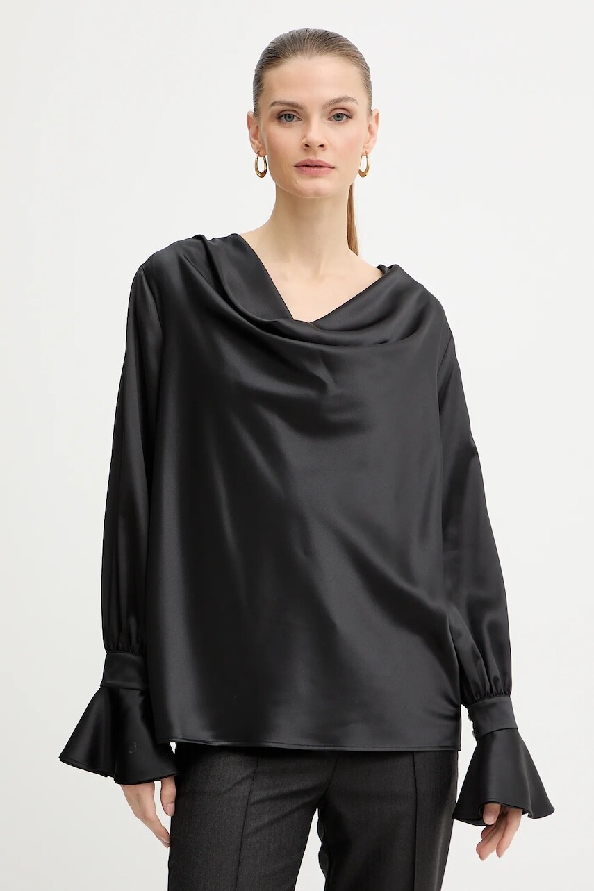 Blúzka Pinko čierna farba, jednofarebné, 105961 A2YM