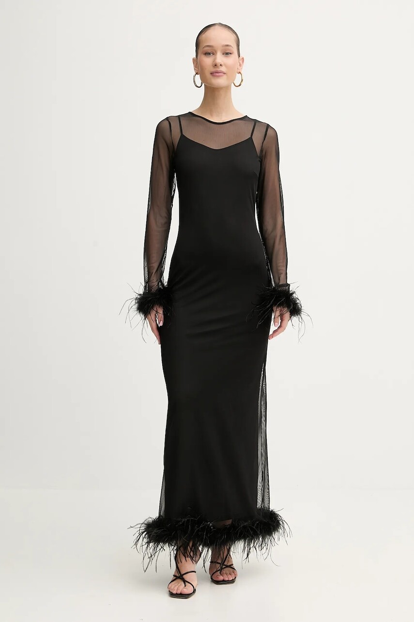 Šaty Never Fully Dressed čierna farba, NFDDR3070