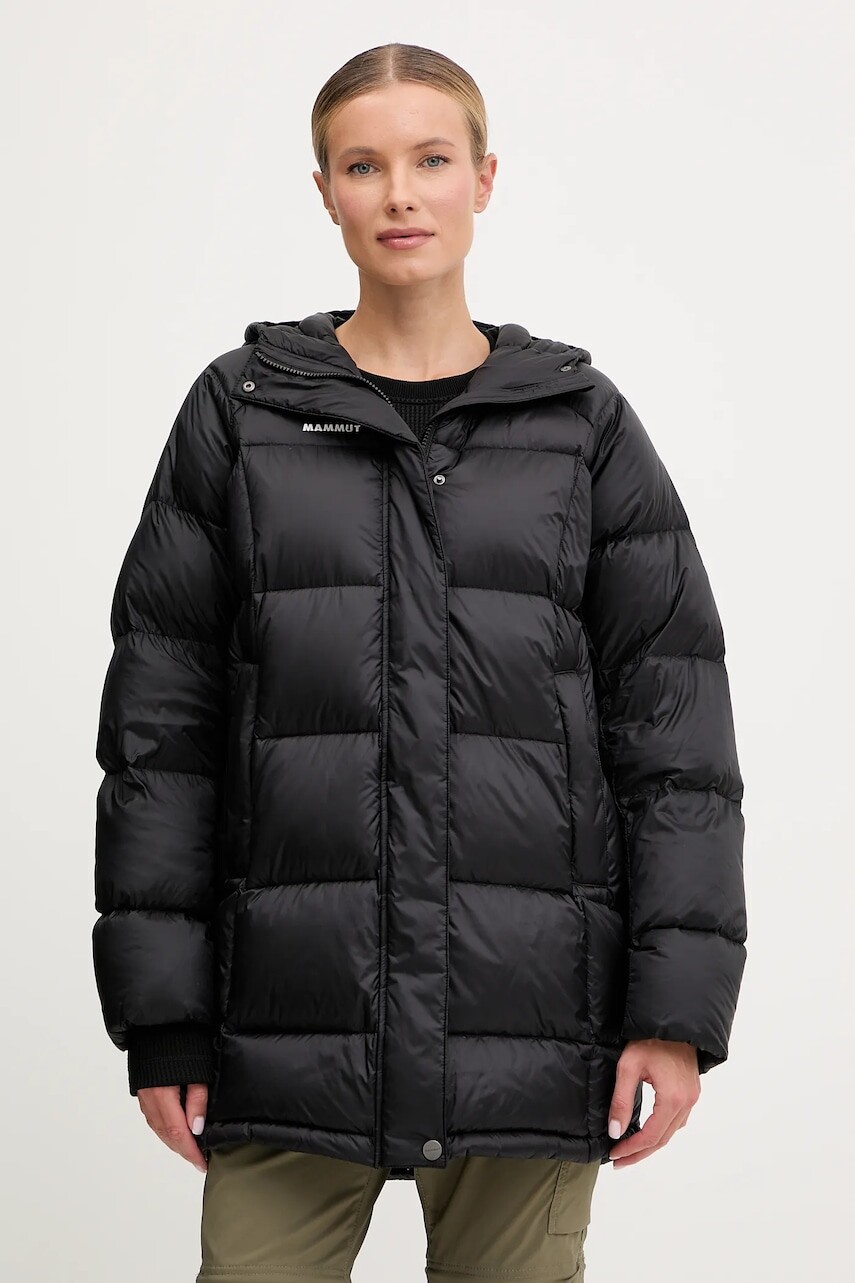 Páperová bunda Mammut Glacier Glow čierna farba, zimná, 1013.03770