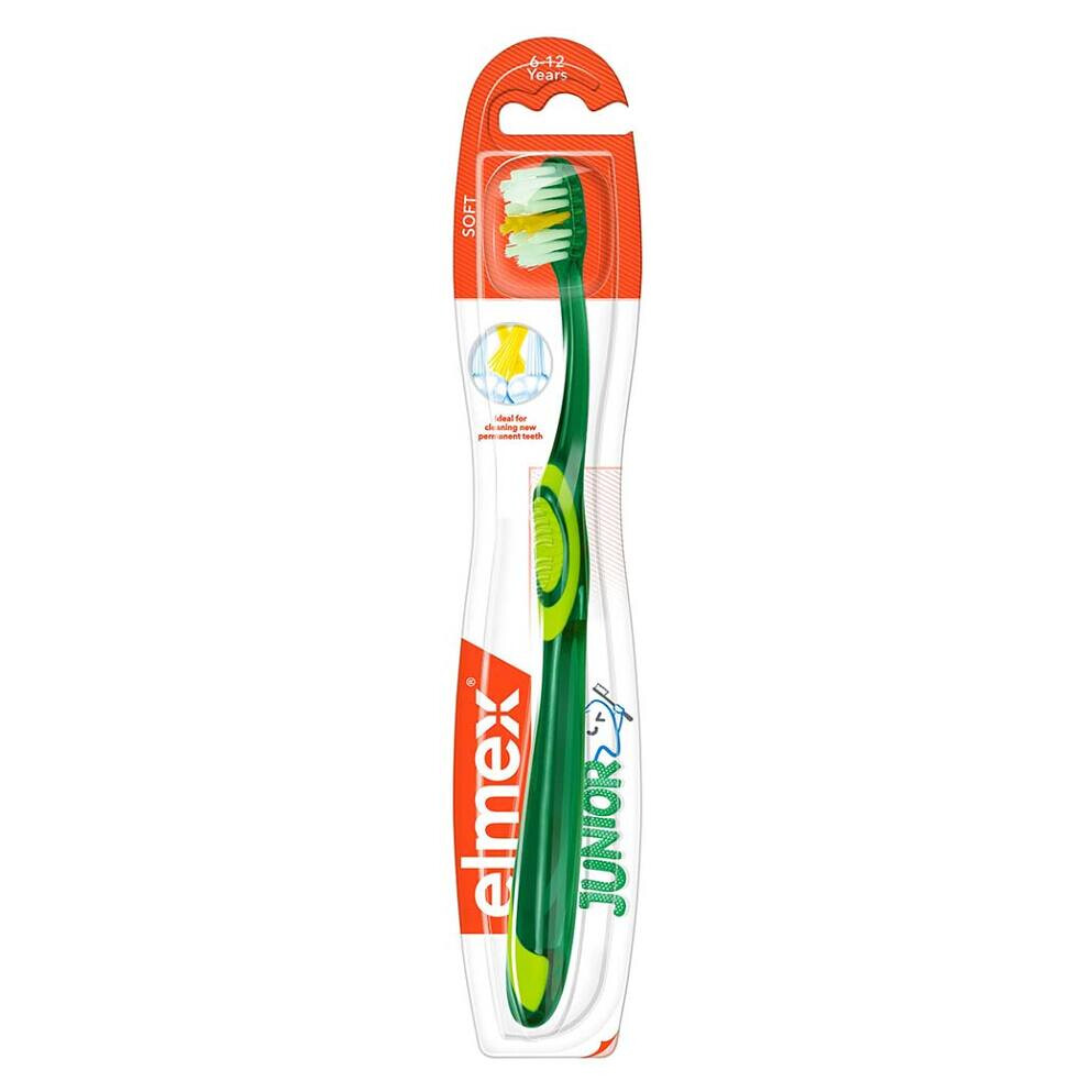 ELMEX Junior zubná kefka pre deti  6-12 rokov mäkká 1 kus