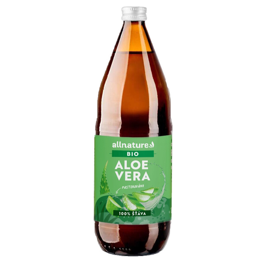 ALLNATURE Aloe Vera 100% šťava 1000 ml BIO