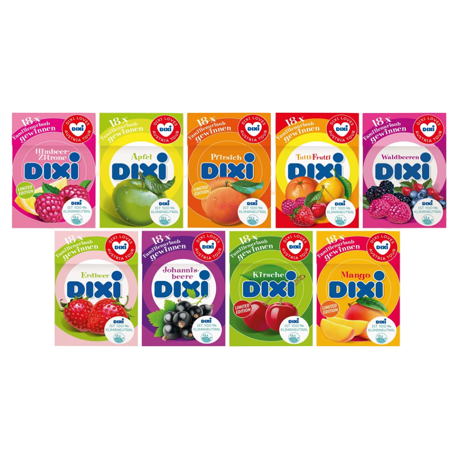 DIXI Hroznový cukor so 7 vitamínmi 45 g