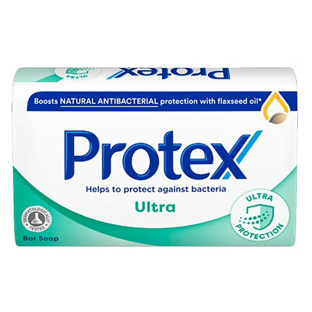 PROTEX Ultra Tuhé mydlo s prirodzenou antibakteriálnou ochranou 90 g