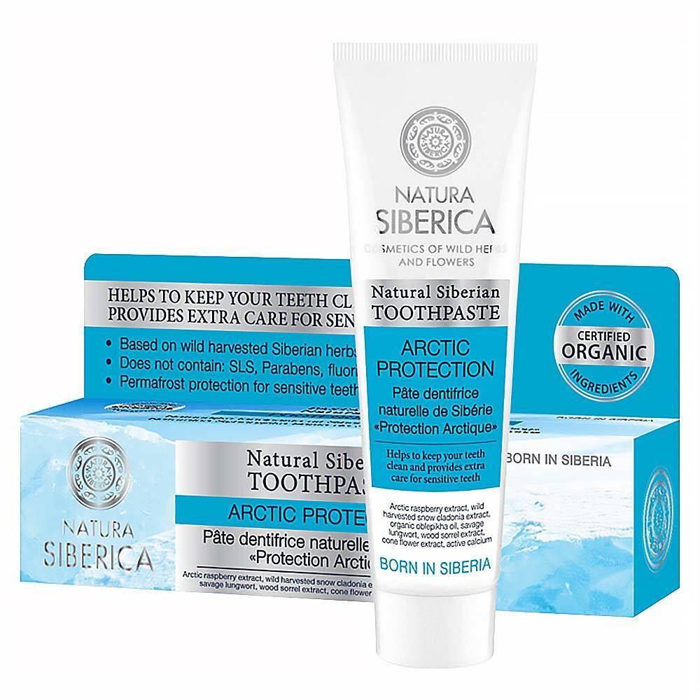 NATURA SIBERICA zubná pasta Artic Protection 100 g