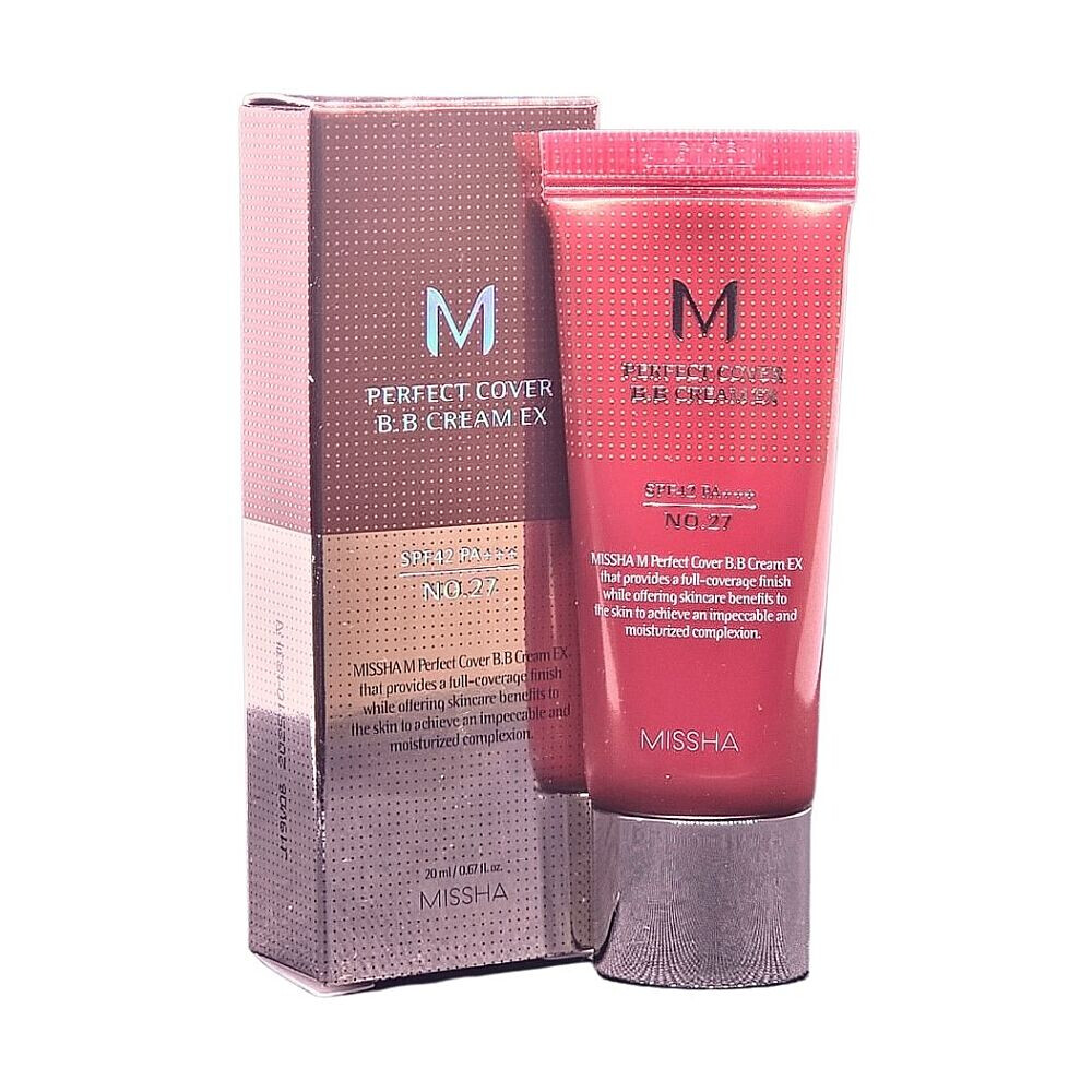 MISSHA M Perfect cover BB krém EX SPF42/PA+++ odtieň č.27 20 ml