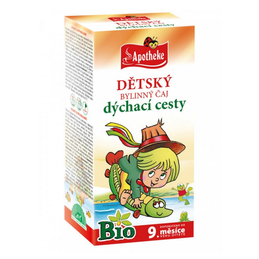 APOTHEKE Detský čaj na dýchacie cesty BIO 20x1,5 g