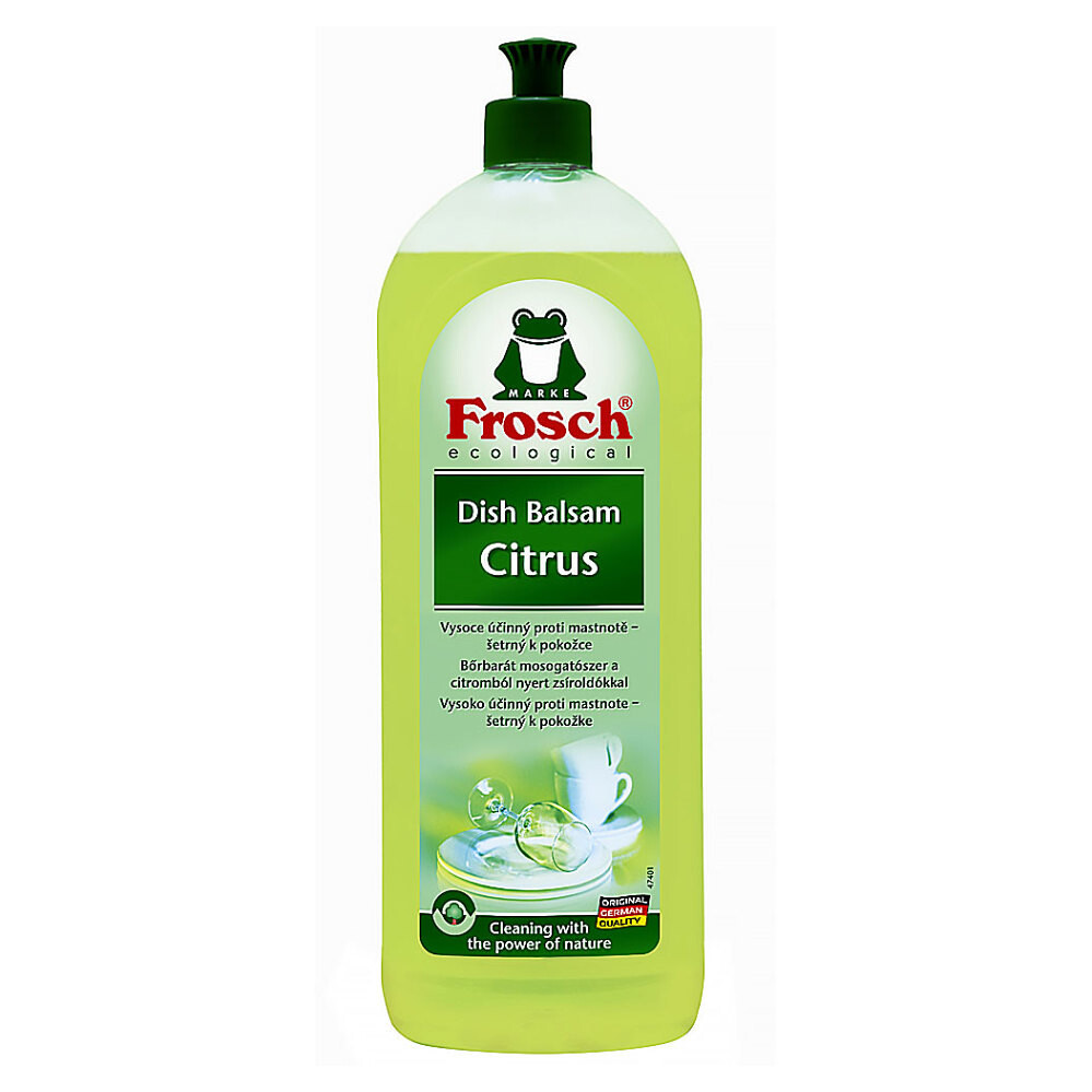 FROSCH balzam na umývanie riadu citrón 750 ml