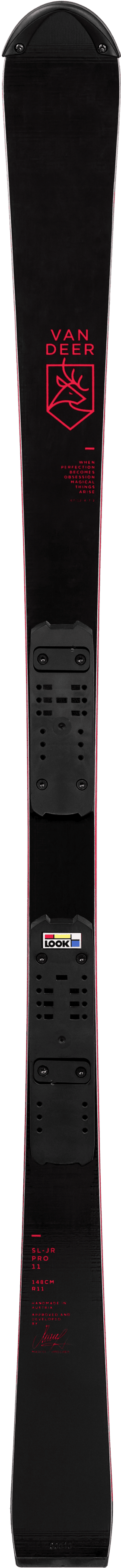 Zjazdové juniorské lyže s viazaním VAN DEER SL-JR PRO+SPX 10 GW B73 DIN 3-10