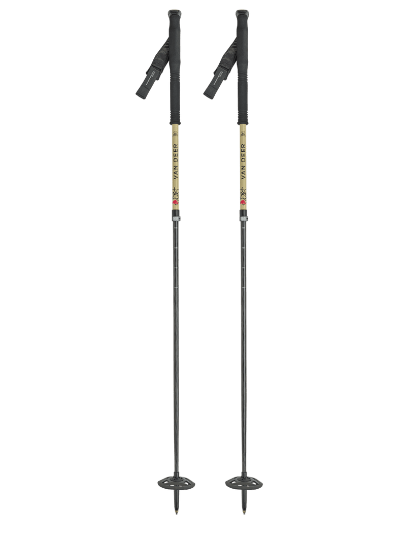 Lyžiarske palice Van Deer FREE CARBON telescope