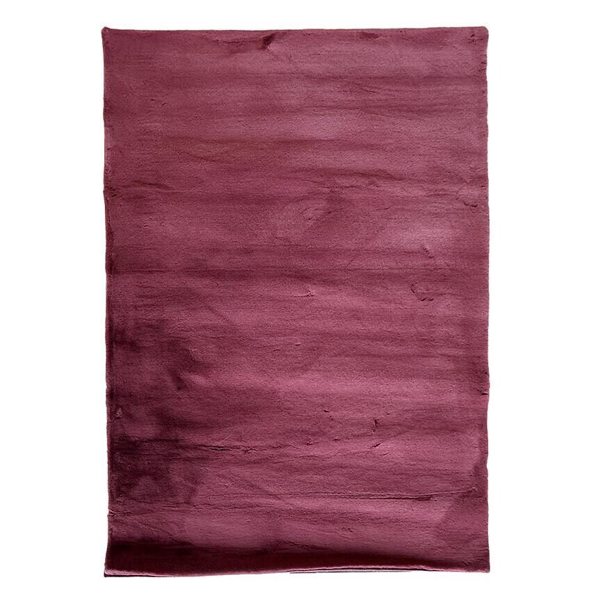 Koberec Bella Rabbit Fur 1,2/1,7 28 tmavoružový