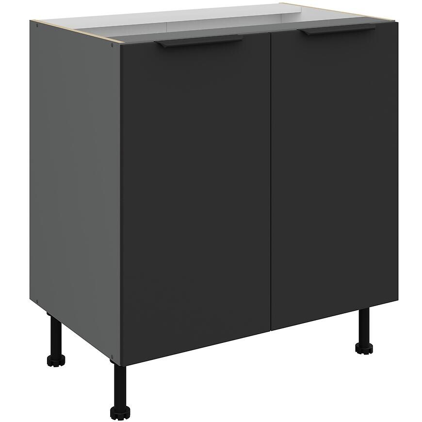 Kuchynská skrinka Aria-Bl/Ant Anti Fingerprint 80d 2f Bb