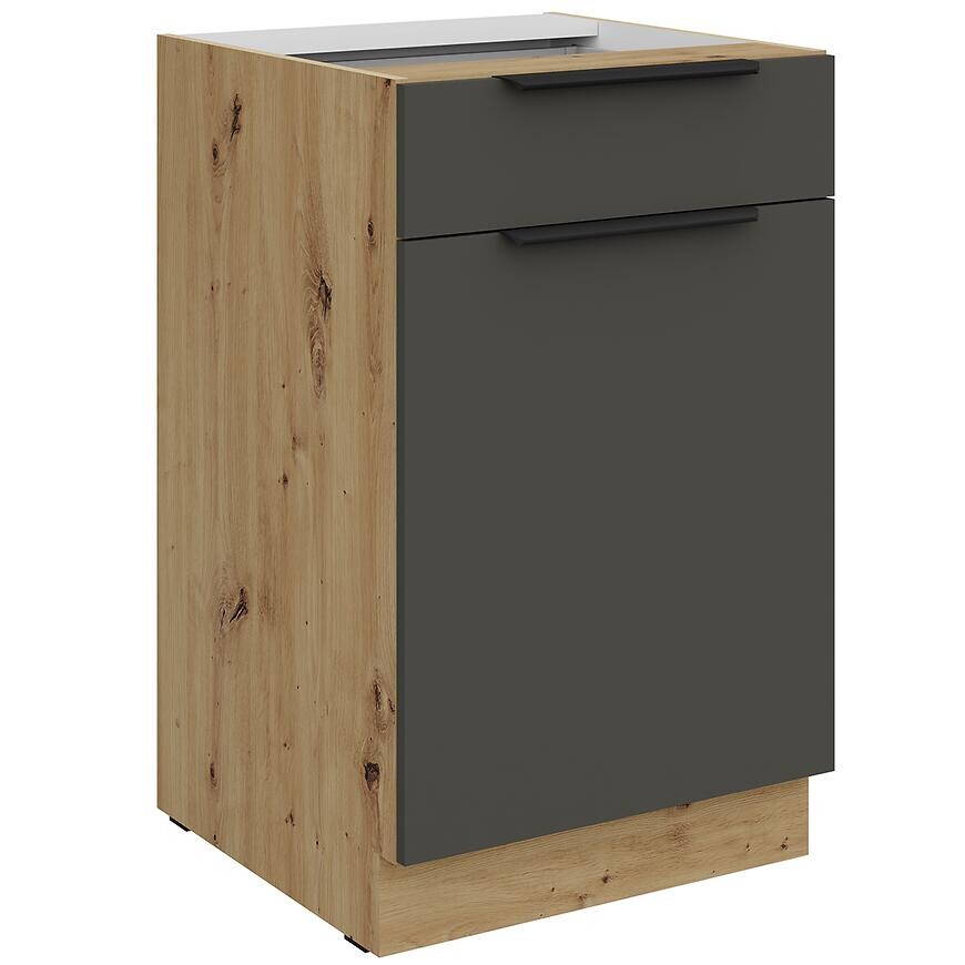 Kuchynská skrinka Aria-Gr/Ar Anti Fingerprint 50d 1f 1s Bb