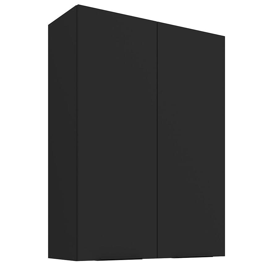 Skrinka do kuchyne Siena matná čierna 80G-108 2F