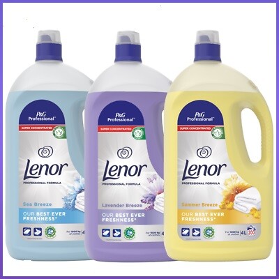 Lenor Professional 3 rôzné druhy aviváž 4l 200PD