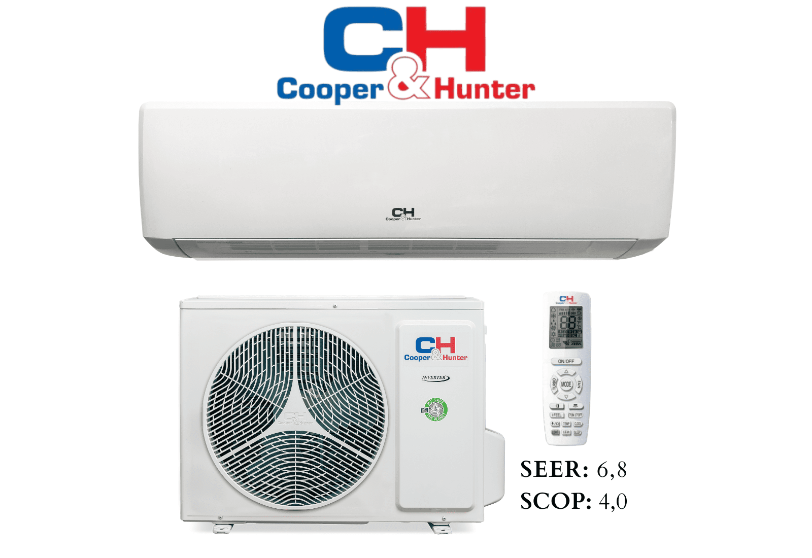 Set nástennej klimatizácie Cooper&Hunter VITAL 6,2 kW CH-S24FTXF2-NG