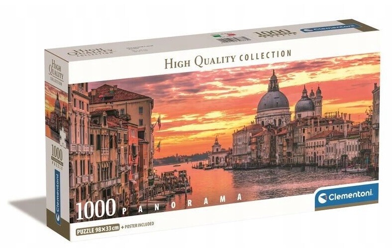 Clementoni Puzzle 1000 Panorama The Grand Canal Venice