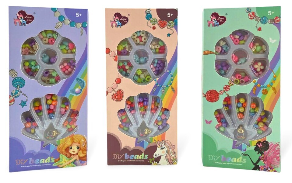 Korálky sada na výrobu náramkov