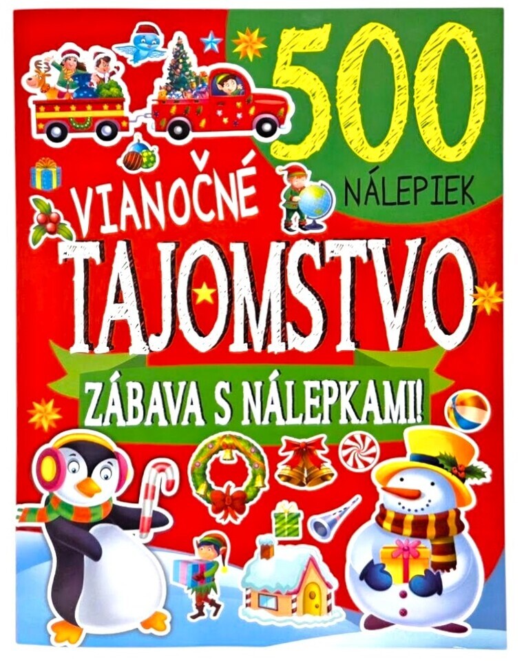 Vianočné tajomstvo zábava s nálepkami