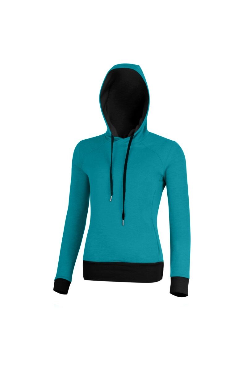 Lasting dámska merino mikina TORA modrá Veľkosť: L 8595067904955