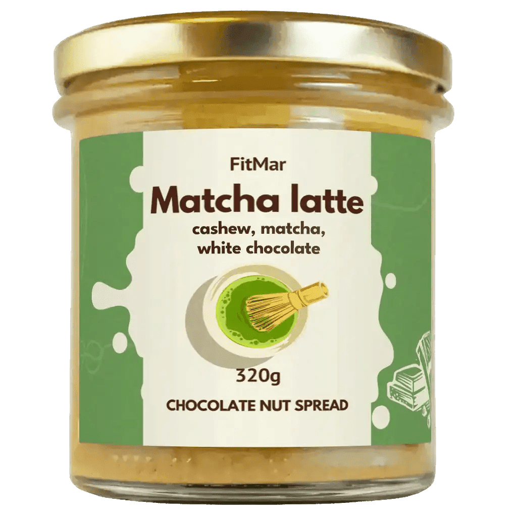 Matcha Latte krém s bílou čokoládou