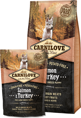 Carnilove Salmon & Turkey for large breed puppy