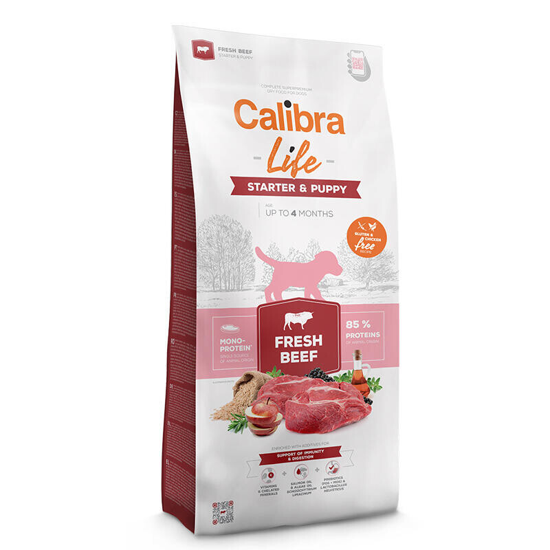 Calibra Dog Life Starter&Puppy Fresh Beef