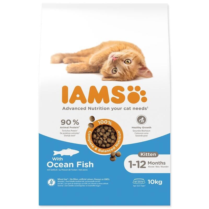 Krmivo IAMS Cat Kitten Ocean Fish