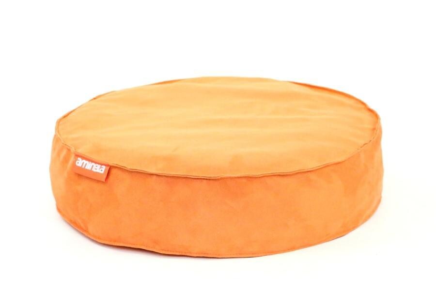 Kulatý pelíšek Aminela Full comfort 60/15cm oranžová