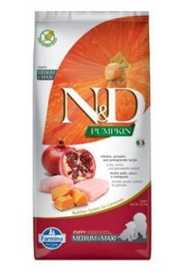 N&D Pumpkin DOG Puppy M/L Chicken & Pomegranate