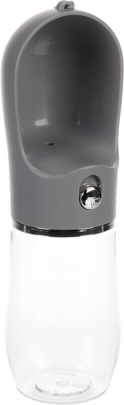 Flamingo Archie Cestovní napáječka pro psy šedá 400 ml