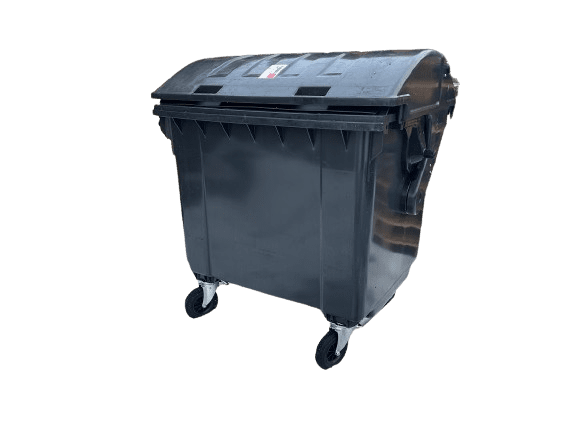 Kontajner samosklápací 1100L - Čierny
