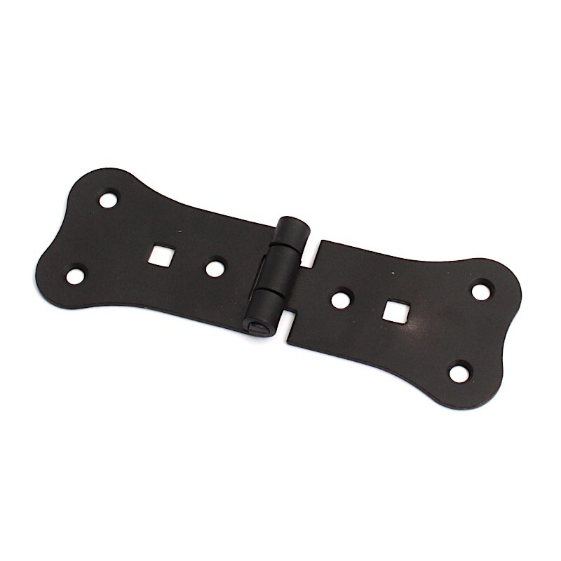 Dekoratívne pánty GOORAL 7x7 cm - čierne