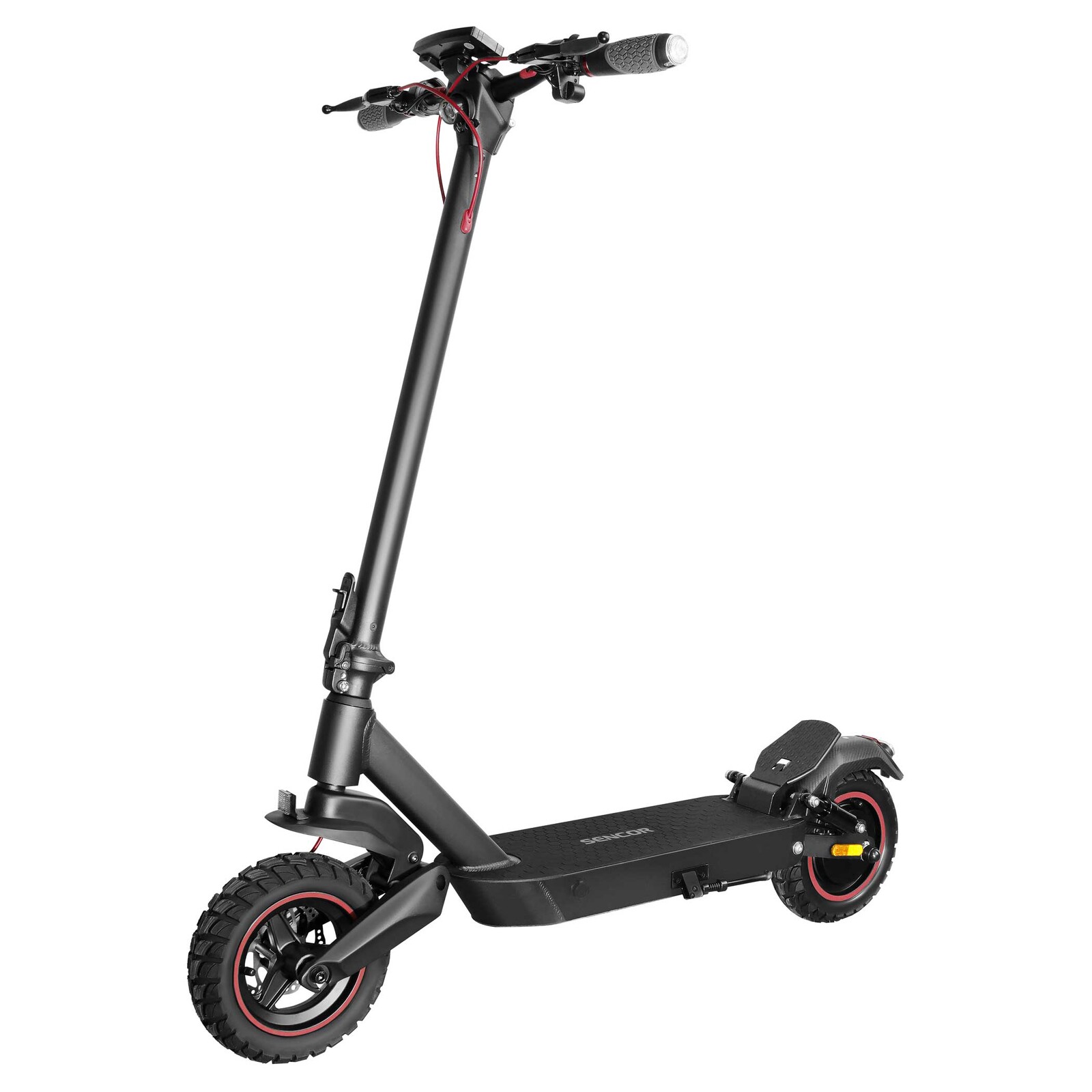 Sencor SCOOTER X30 SCOOTER X30 OFF ROAD Výkon motora 500 W, Maximálna rýchlosť až 25 km/h (* až 35 km/h) Dojazd až 45 km, .