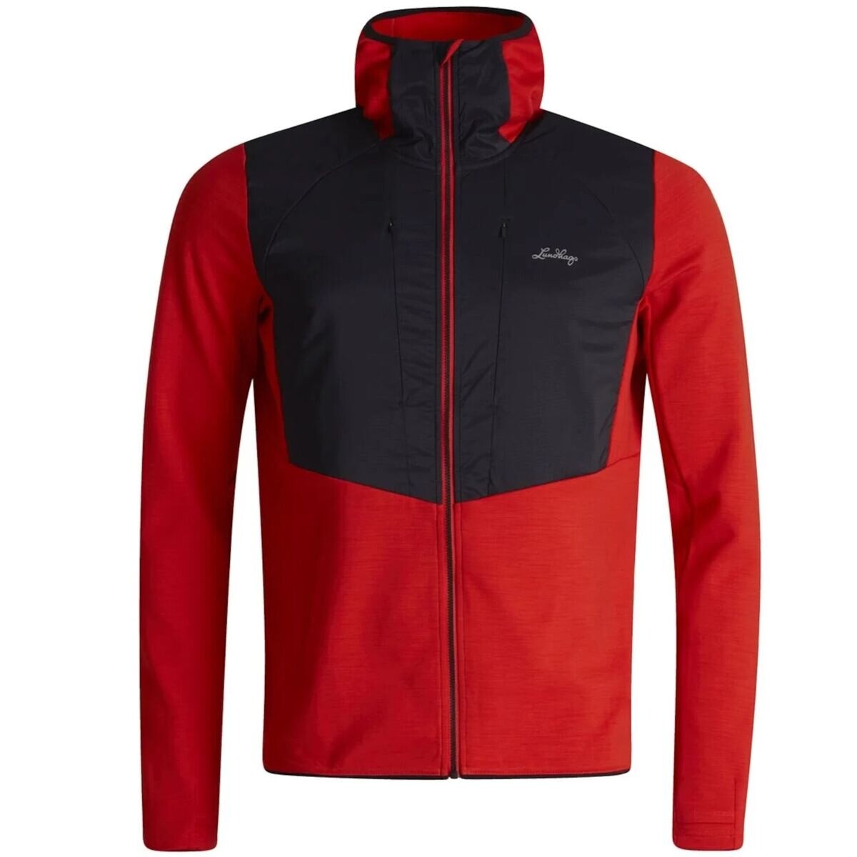 Pánska merino mikina Lundhags Padje Merino Block Hoodie M veľkosť oblečenia L