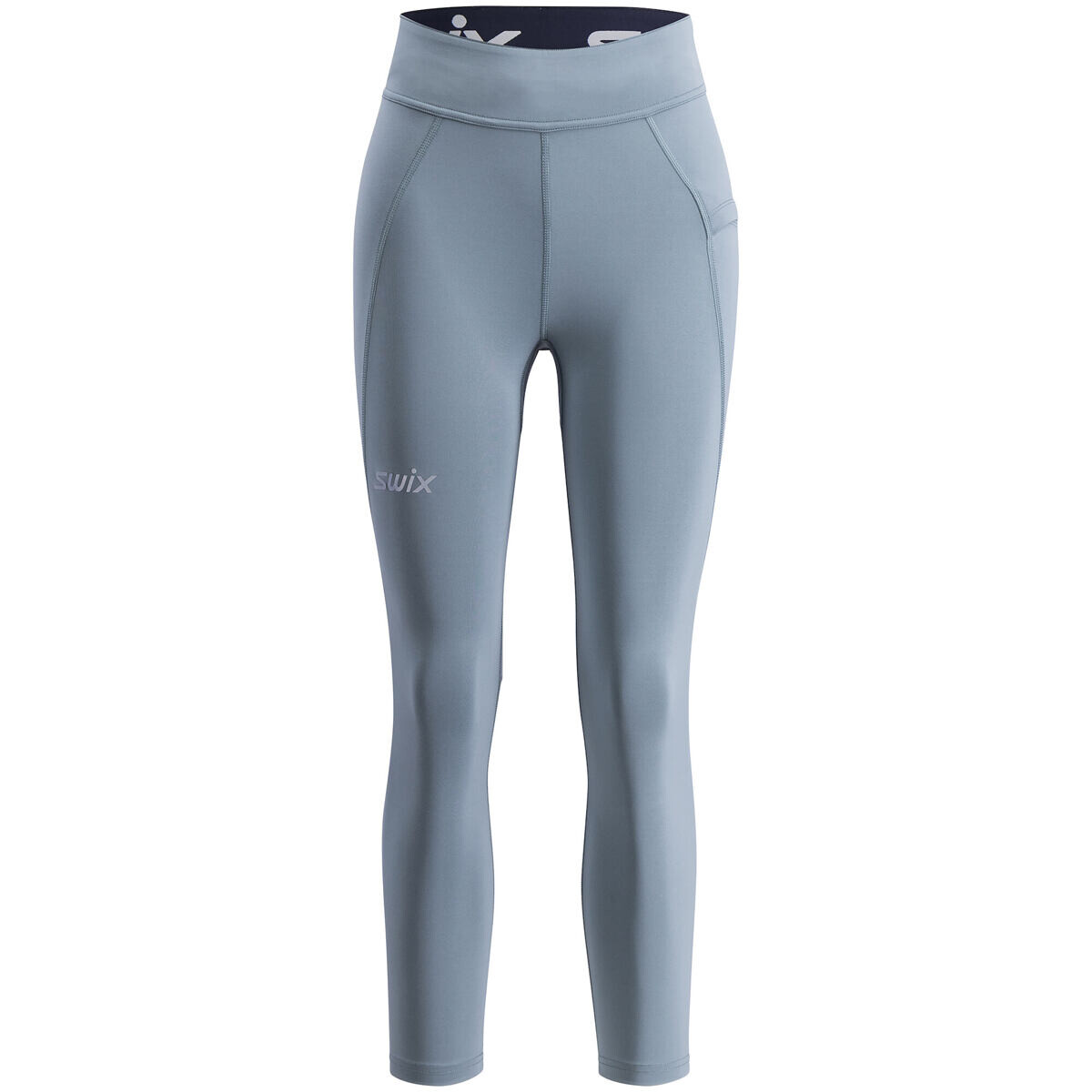 Dámske bežecké nohavice Swix Pace High Waist Cropped Tights W veľkosť oblečenia L