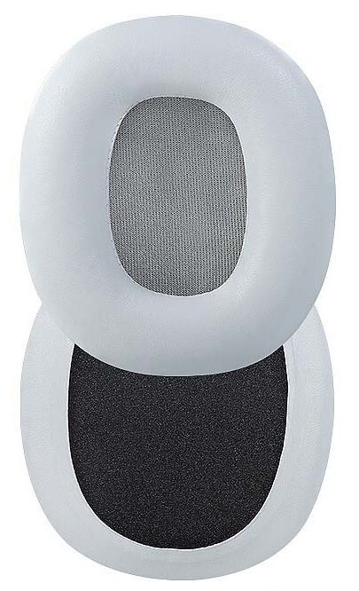 Náhradné náušníky pre slúchadlá Edifier W800BT, W808BT, K800, K830, K815P, G1 - Sivé, kožené