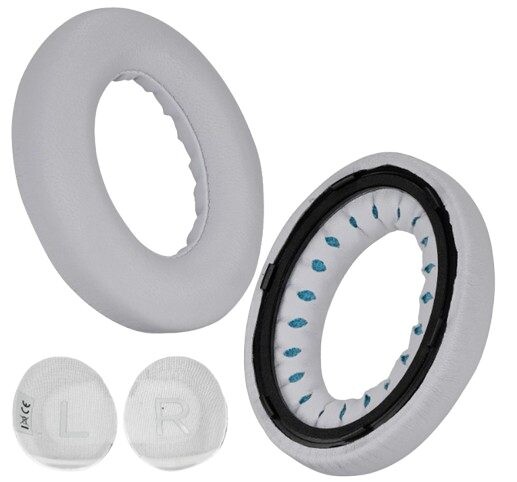 Náhradné náušníky pre slúchadlá Bose 700 a NC700 - Šedé, kožené