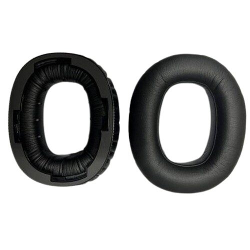 Náhradné náušníky pre slúchadlá Marshall Monitor III A.N.C. - Čierne, kožené