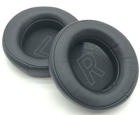 Náhradné náušníky pre slúchadlá Hecate Edifier G5BT - Čierné, kožené