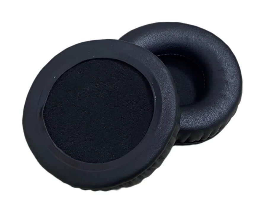 Náhradné náušníky pre slúchadlá Pioneer HDJ-CUE1 - Kožené, čierne