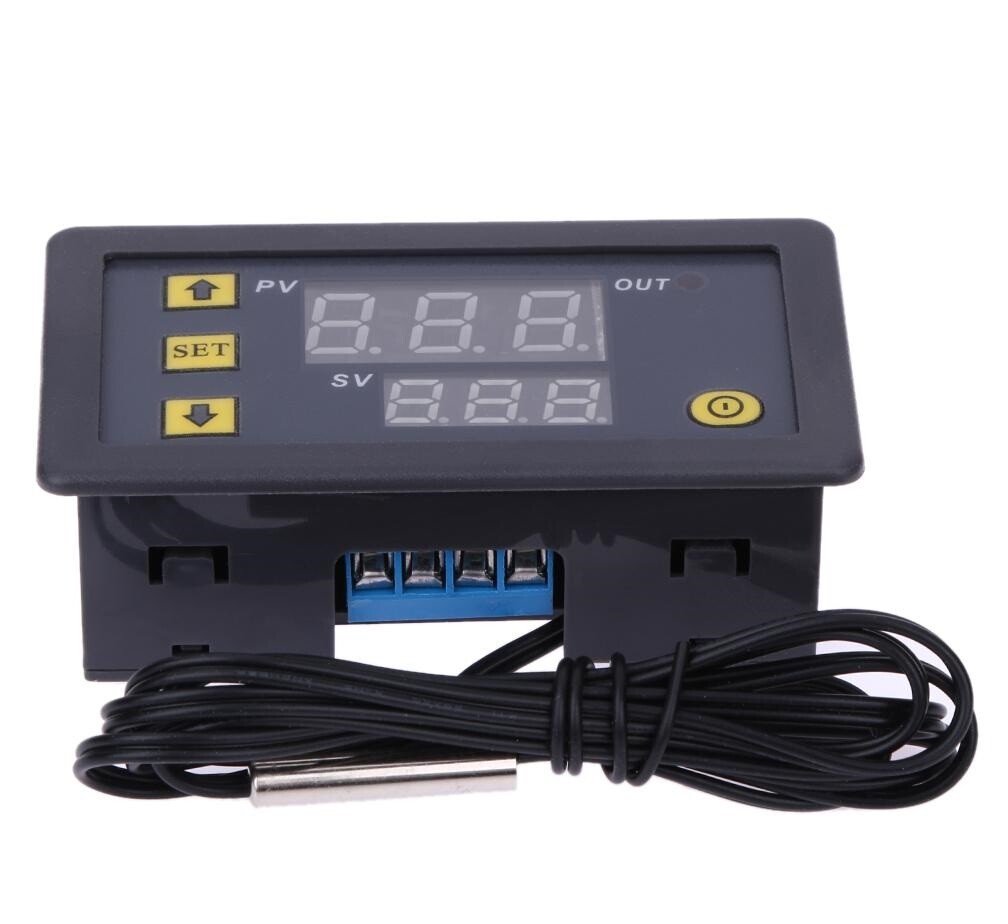 Panelový digitálny termostat LCD 12V 5A W3230