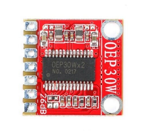 Digitálny audio zosilňovač mono - DC 8-24V 30W