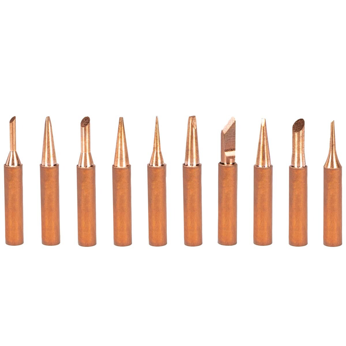 Spájkovacie medené hroty 900M - Sada 10 kusov